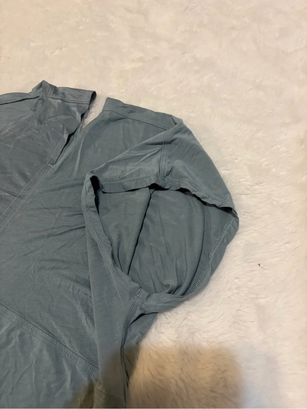 Lululemon No Inhibitions Tee Cloud Blue